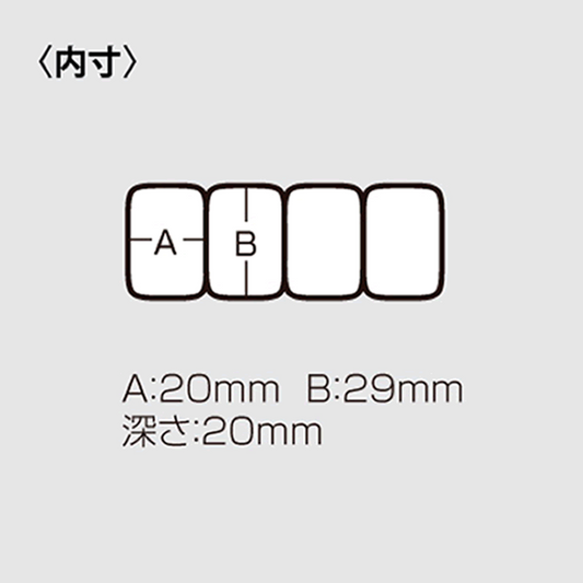MEIHO CONNECTED CASE 89×36×26mm 4 CONNECTED fishing accessory — photo 2