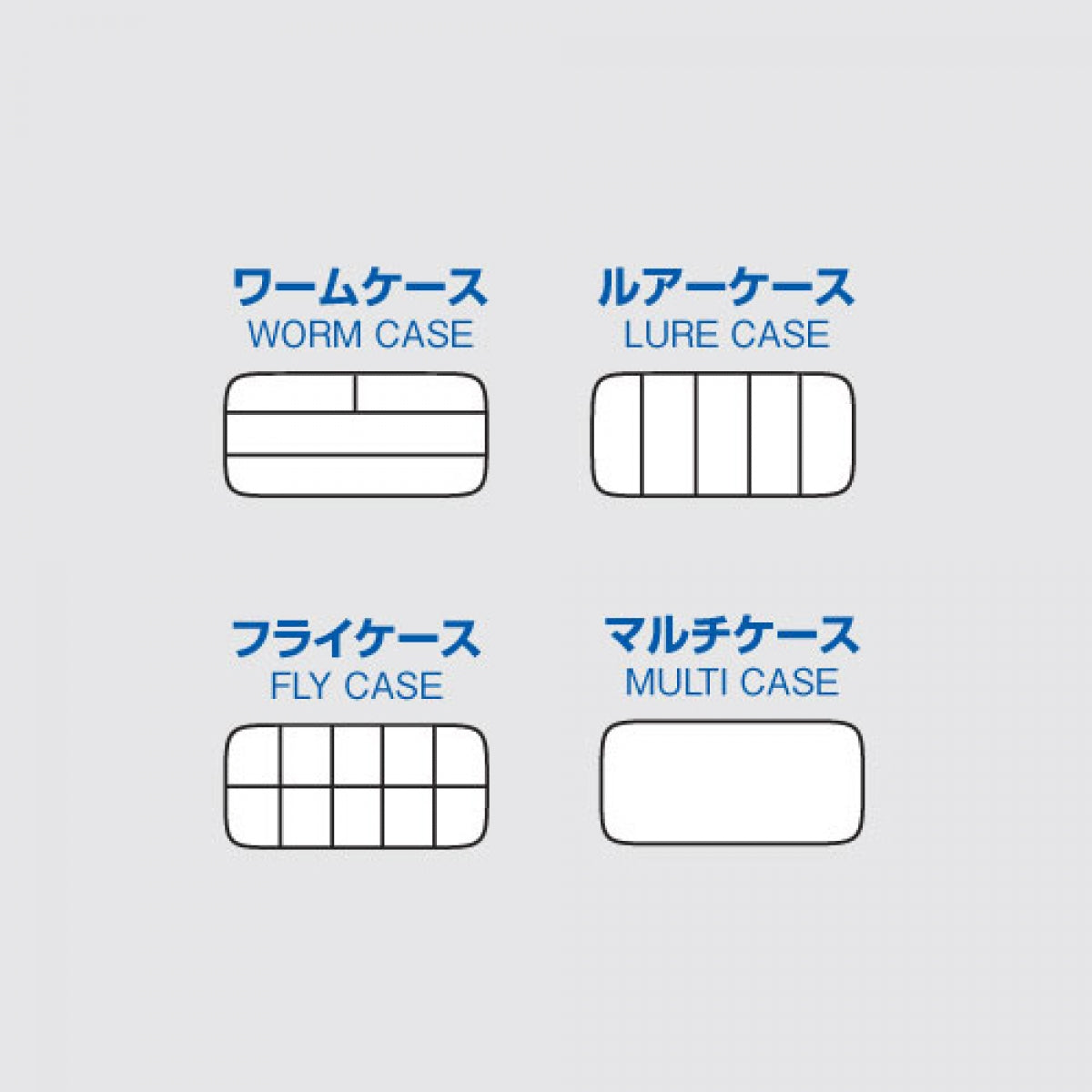 MEIHO MULTI CASE 138 x 77 x 31mm S