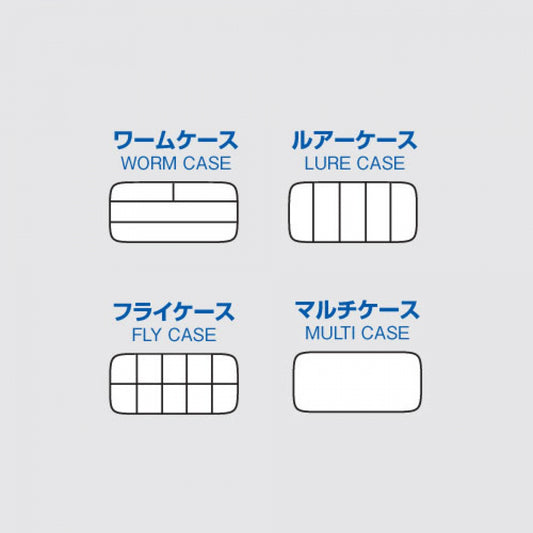 MEIHO MULTI CASE 138 x 77 x 31mm S fishing accessory — photo 2