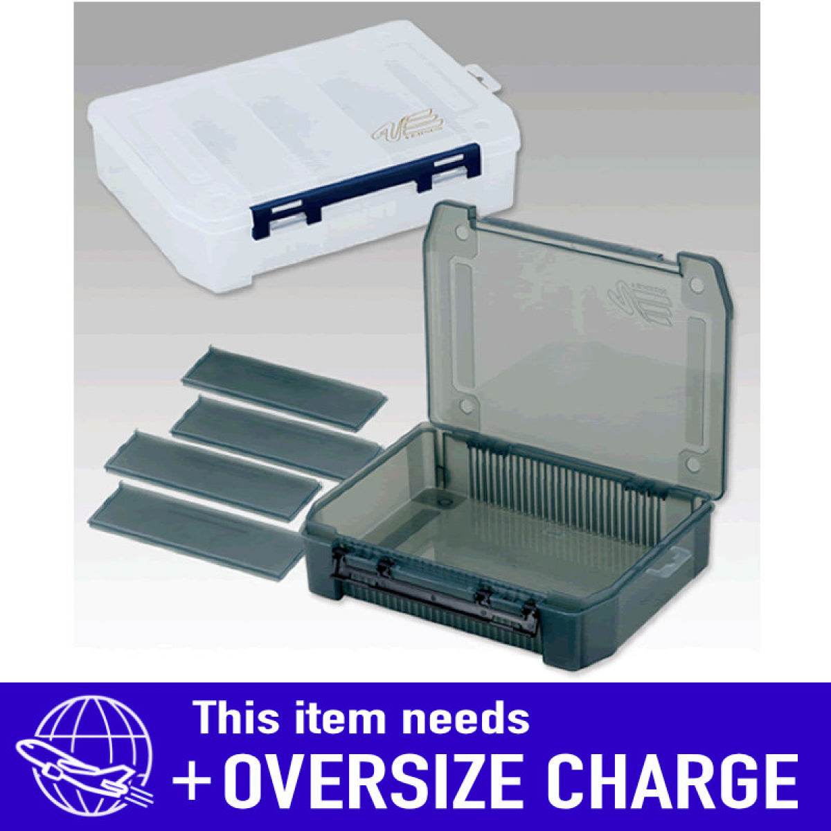 MEIHO VS-1200 NDDM 255×190×60mm VS-1200 SMOKE BLACK - Britannic Trade