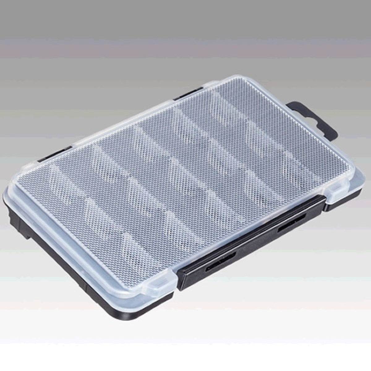 MEIHO LIGHT GAME CASE J 175×105×18mm J CLEAR/BLACK - Britannic Trade