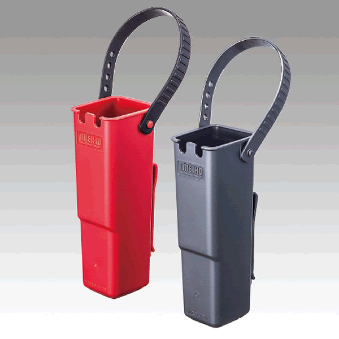 MEIHO LURE HOLDER BM 60×65×160mm MAT RED fishing accessory