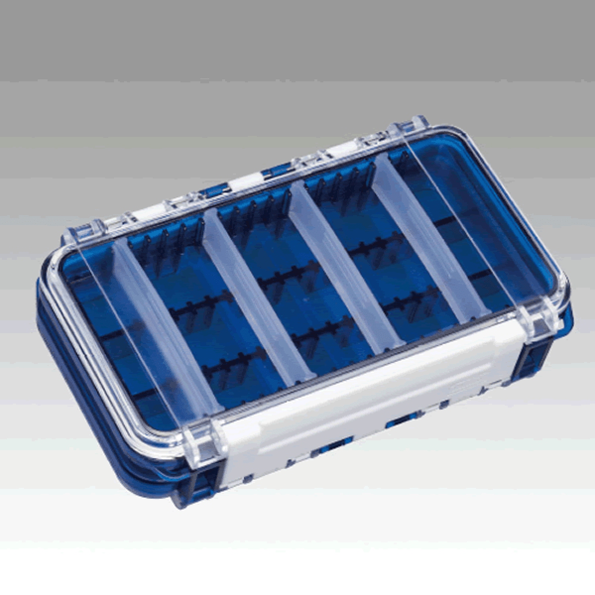 MEIHO WATER PROOF CASE WG 175×105×43mm WG CLEAR BLUE - Britannic Trade