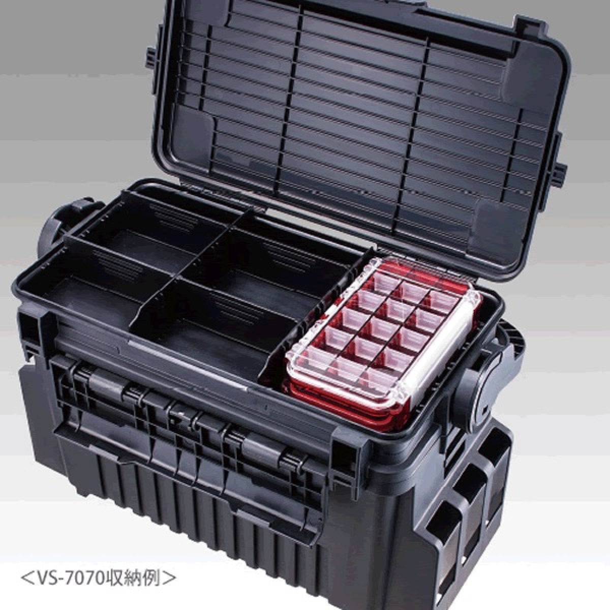 MEIHO WATER PROOF CASE WG 175×105×43mm WG-1 CLEAR RED - Britannic Trade