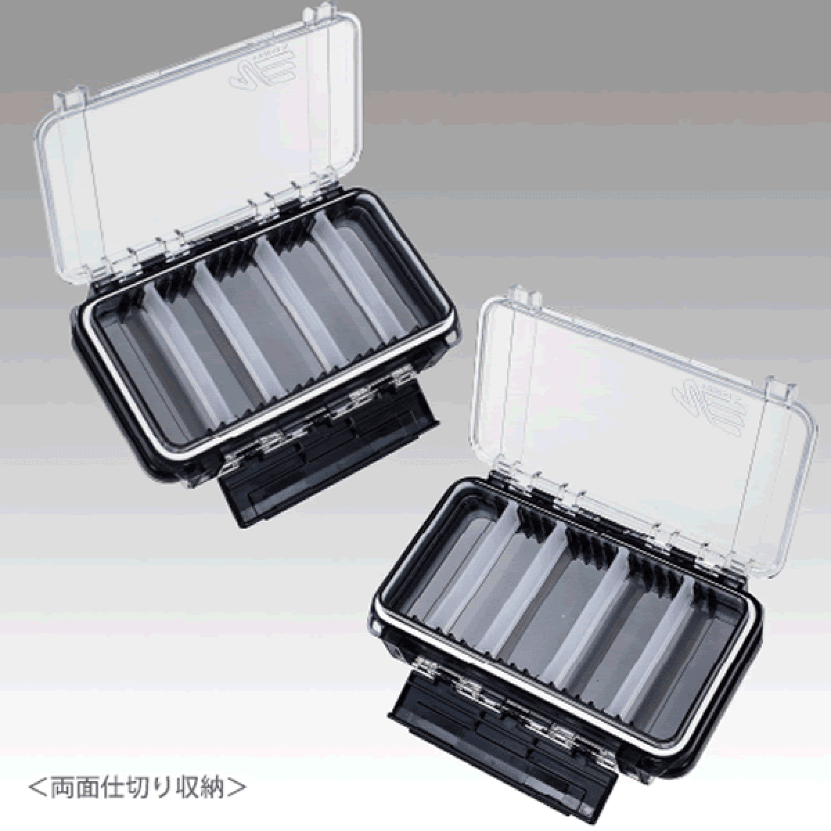 MEIHO VS-450WG 175×105×43mm VS-450WG CLEAR BLACK - Britannic Trade