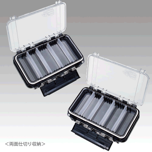 MEIHO VS-450WG 175×105×43mm VS-450WG CLEAR BLACK fishing accessory — photo 2