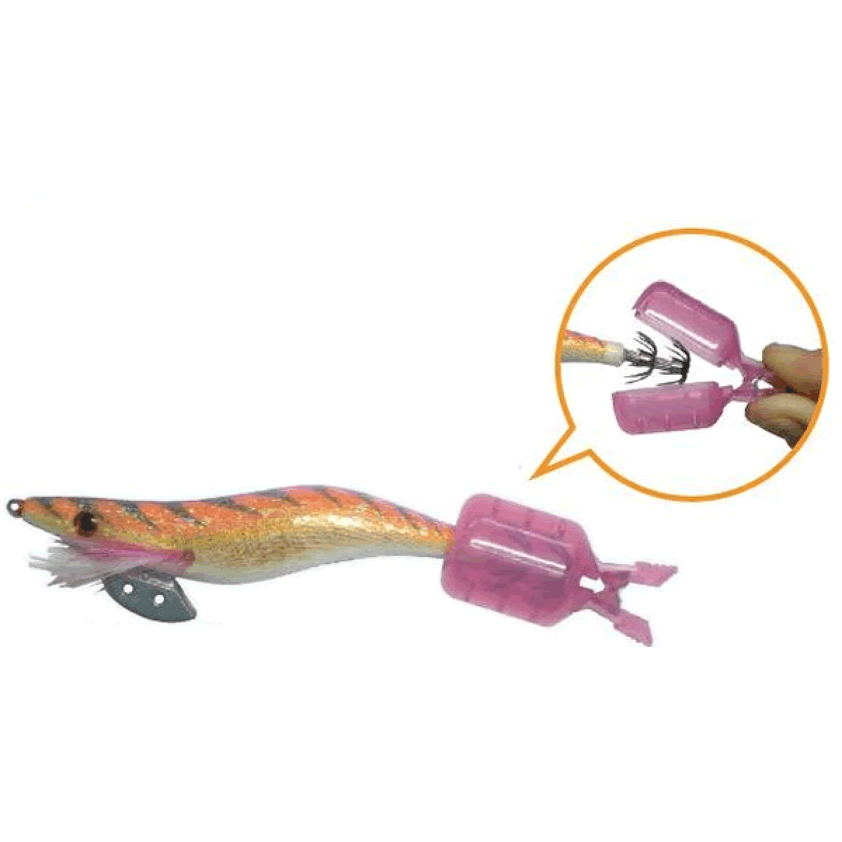 NAKAZIMA EGI SAFETY COVER ONE LOCK M 2306 (ca.90mm Less than) - Britannic Trade