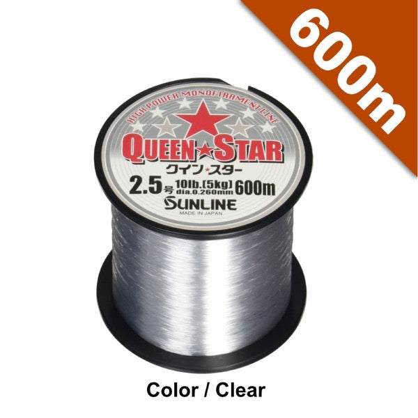 SUNLINE QUEEN STAR #3 (12 lb) - 600m MİSİNA ŞEFFAF