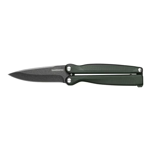 SHIMANO FOLDING KNIFE F 122 × 32 × 15mm UB-211W KHAKI fishing accessory