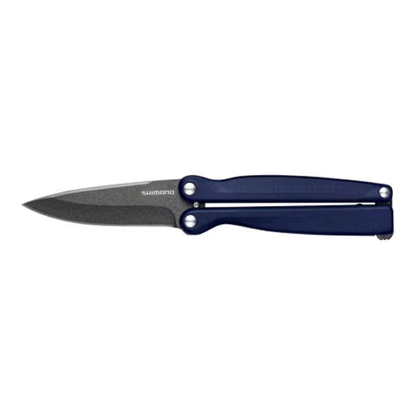 SHIMANO FOLDING KNIFE F 122 × 32 × 15mm UB-211W DARK NAVY fishing accessory