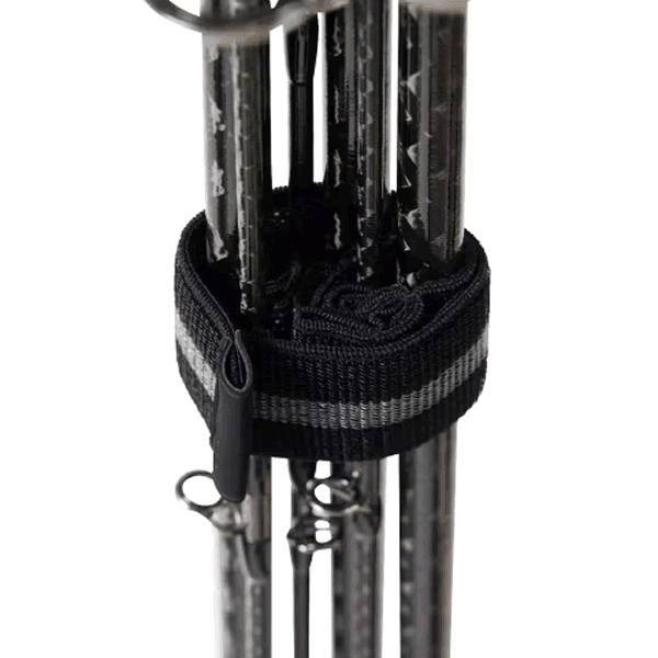 SHIMANO PROTECT ROD BELT 3.8 × 40cm BE-001X BLACK - Britannic Trade