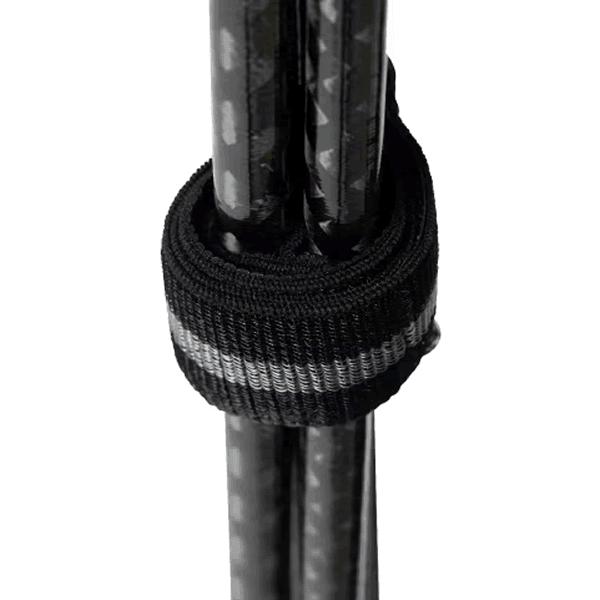 SHIMANO ONE HAND ROD BELT 3.8 × 40cm BE-002X BLACK - Britannic Trade