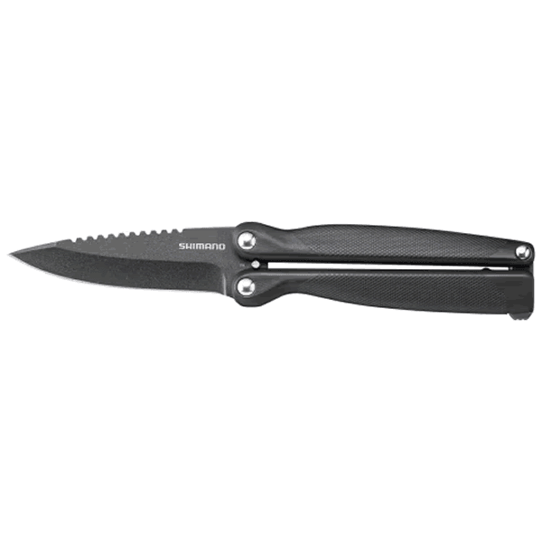 SHIMANO FOLDING KNIFE UF 122 × 32 × 15mm UB-202X CHARCOAL GRAY - Britannic Trade