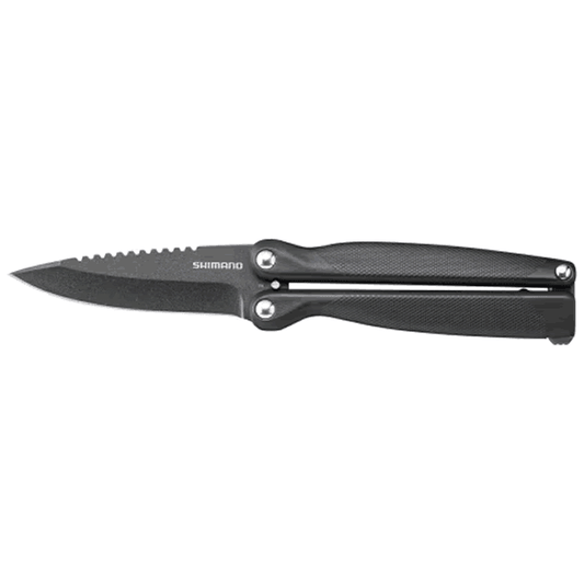 SHIMANO FOLDING KNIFE UF 122 × 32 × 15mm UB-202X CHARCOAL GRAY - Britannic Trade