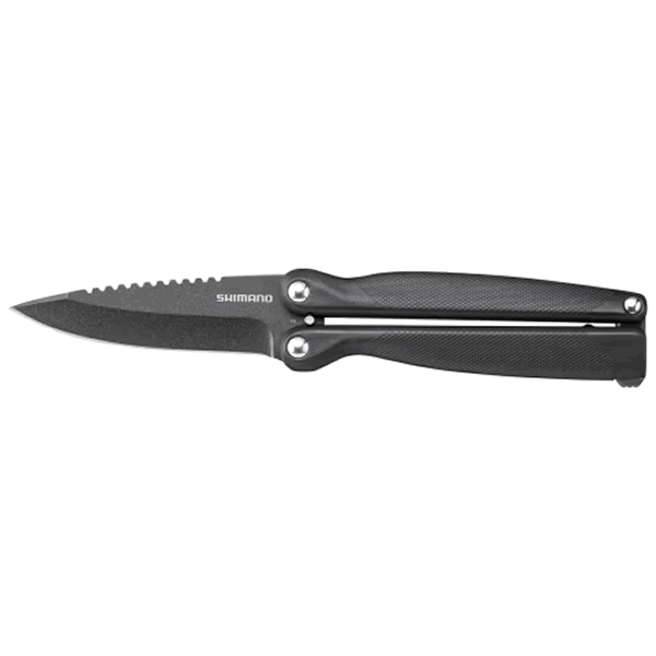 SHIMANO FOLDING KNIFE UF 122 × 32 × 15mm UB-202X CHARCOAL GRAY fishing accessory