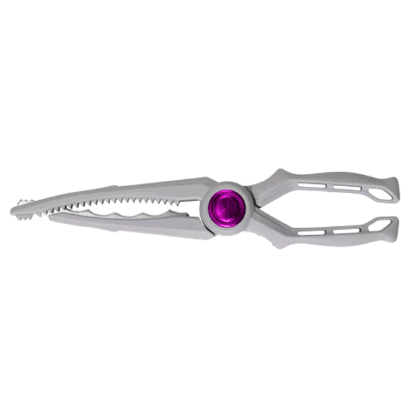 SHIMANO LIGHT GRIPPER 21 × 51 × 246 CT-982X GRAY PURPLE - Britannic Trade