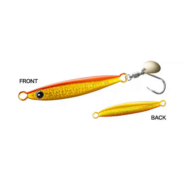 SHIMANO OCEA FALLSHOT BLADE 80g 79mm : 80g Sinking JU-W08X S AKAKIN 004