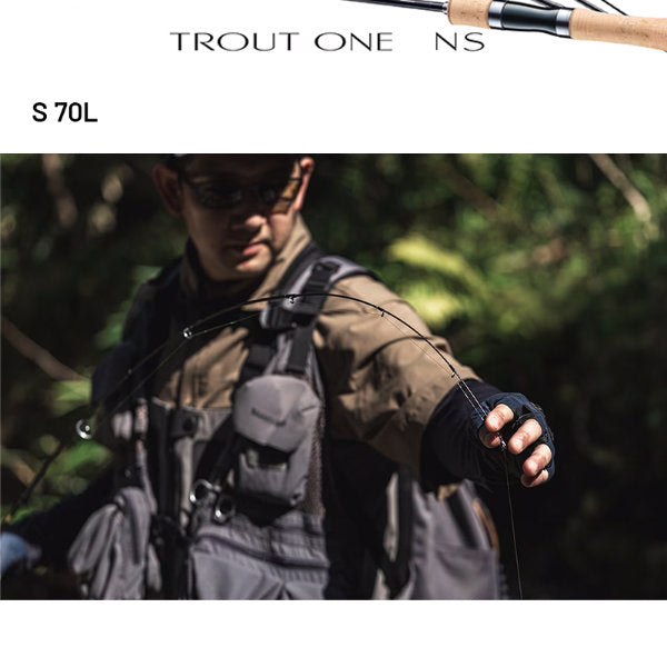 SHIMANO 24 TROUT ONE NS S 70L (2 pieces, Spinning)