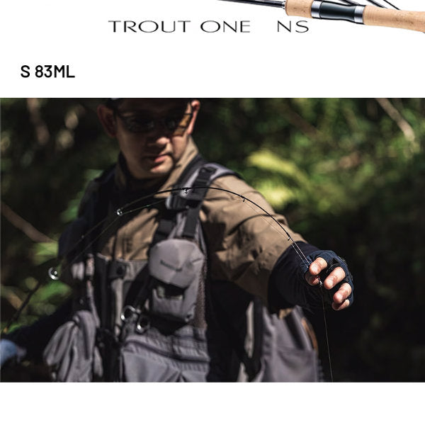 SHIMANO 24 TROUT ONE NS S 83ML (2 pieces, Spinning)