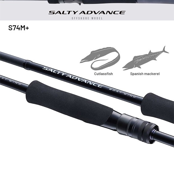 SHIMANO 25 SALTY ADVANCE BOAT WIND S74M+ Spinning