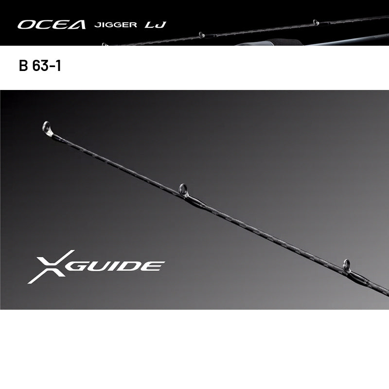 SHIMANO 24 OCEA JIGGER LJ B 63-1 (1 Parça-Sap Eklemli, At-Çek)