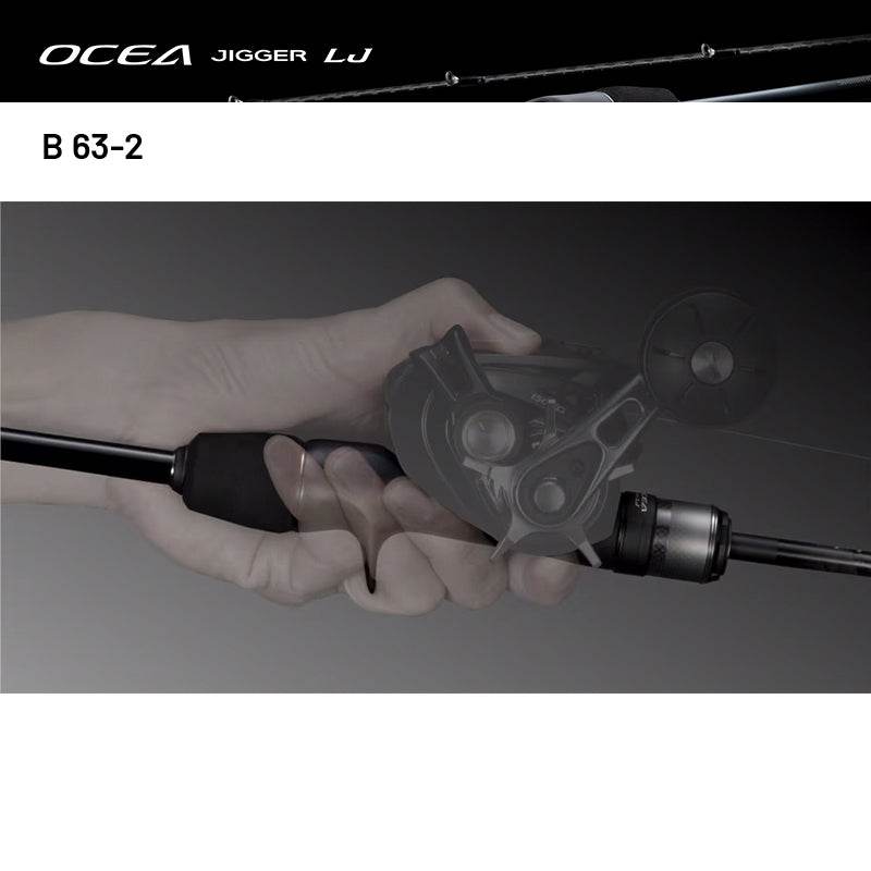 SHIMANO 24 OCEA JIGGER LJ B 63-2 (1 pce-Grip Joint, Casting) - Britannic Trade