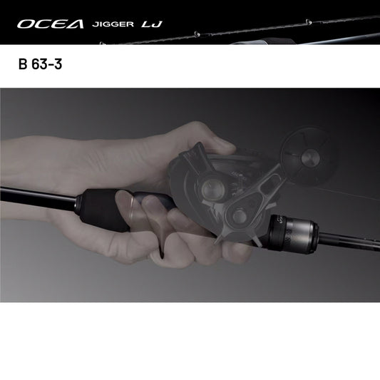 SHIMANO 24 OCEA JIGGER LJ B 63-3 (1 pce-Grip Joint, Casting) fishing rod — photo 2