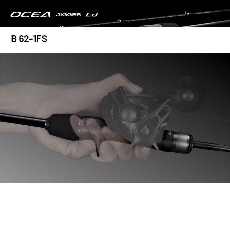 SHIMANO 24 OCEA JIGGER LJ B 62-1FS (1 pce-Grip Joint, Casting) - Britannic Trade