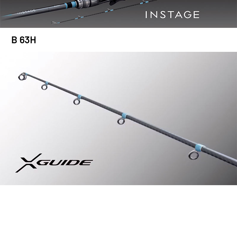 SHIMANO 24 INSTAGE B 63H (2 pieces, Casting) fishing rod — photo 3
