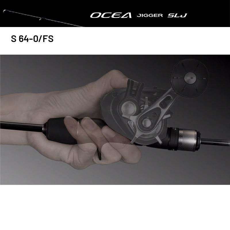 SHIMANO 24 OCEA JIGGER SLJ S 64-0/FS (1 pce-Grip Joint, Spinning) - Britannic Trade