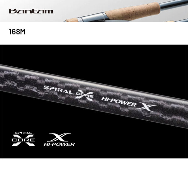 SHIMANO 22 BANTAM 168M (1 parça, At-çek)