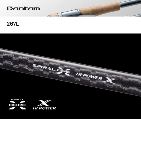 SHIMANO 22 BANTAM 267L (1 piece, Spinning) fishing rod — photo 2