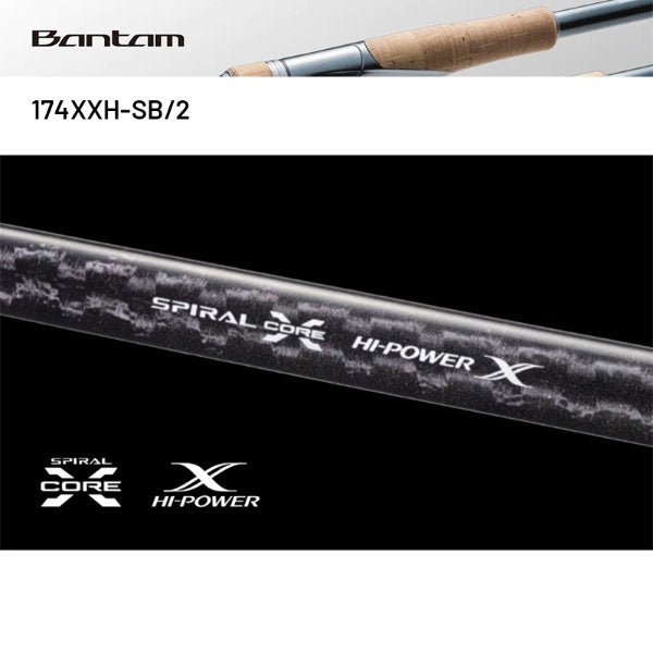 SHIMANO 22 BANTAM 174XXH-SB/2 (2 pieces, Casting)