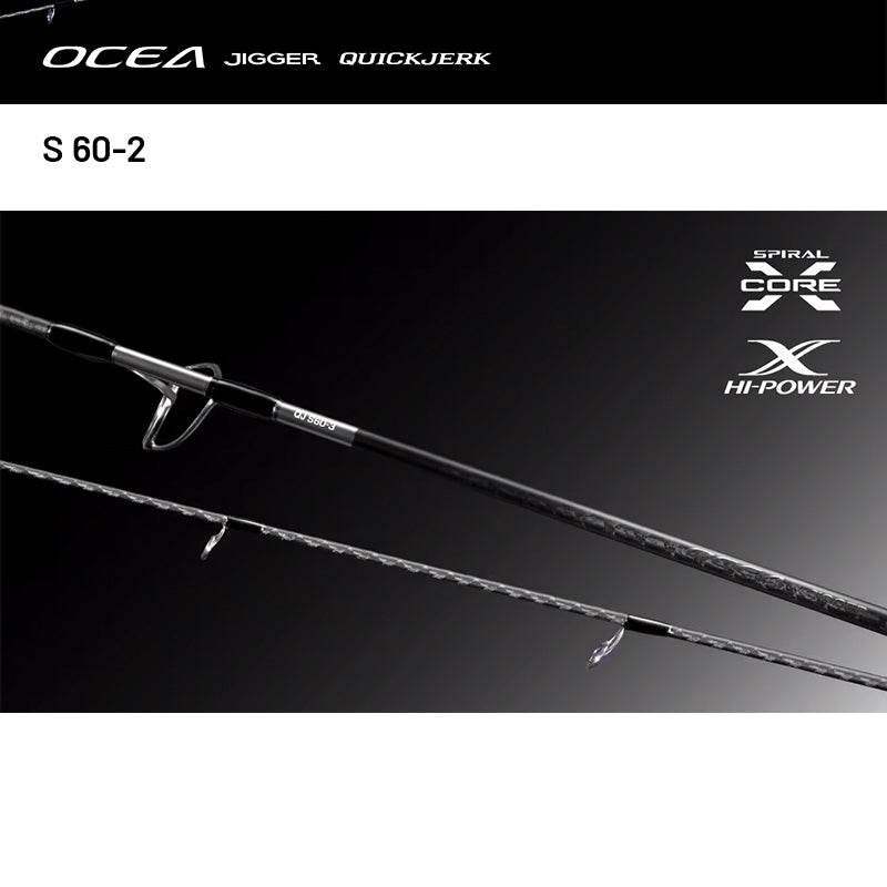 SHIMANO 24 OCEA JIGGER QUICK JERK S 60-2 (1 piece, Spinning) - Britannic Trade