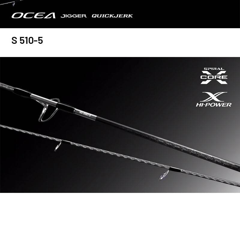 SHIMANO 24 OCEA JIGGER QUICK JERK S 510-5 (1 piece, Spinning) - Britannic Trade