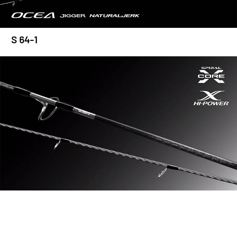 SHIMANO 24 OCEA JIGGER NATURAL JERK S 64-1 (1 piece, Spinning) - Britannic Trade