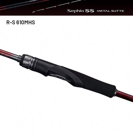 SHIMANO 24 Sephia SS METAL SUTTE R-S 610MHS (2 pieces, Spinning) fishing rod — photo 2