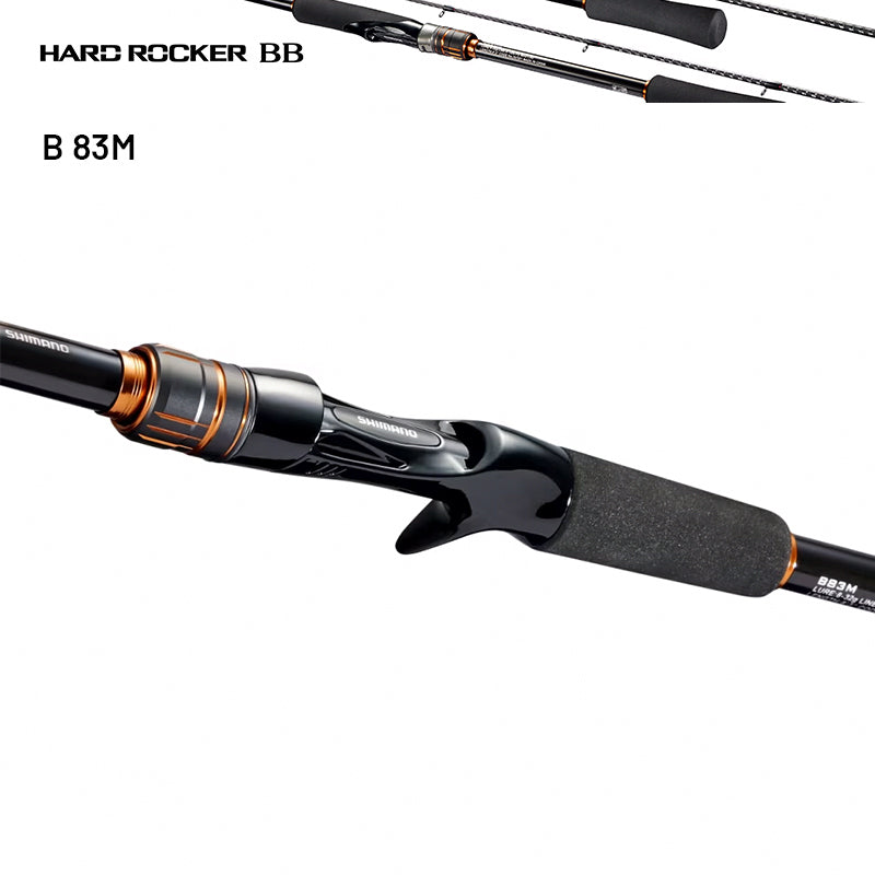 SHIMANO 24 HARD ROCKER BB B 83M (2 pieces, Casting) fishing rod — photo 2