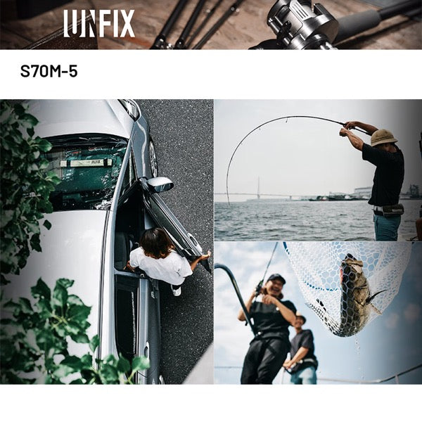 SHIMANO 24 UNFIX S70M-5 (5 pieces, Spinning)