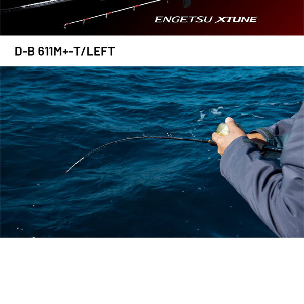 SHIMANO 24 ENGETSU XTUNE D-B 611M+-T/LEFT (2 pieces, Casting)