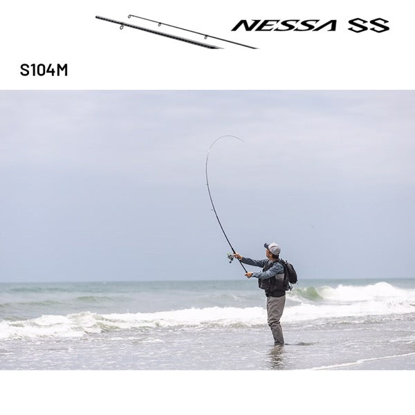 SHIMANO 24 NESSA SS S104M (3 pieces, Spinning)