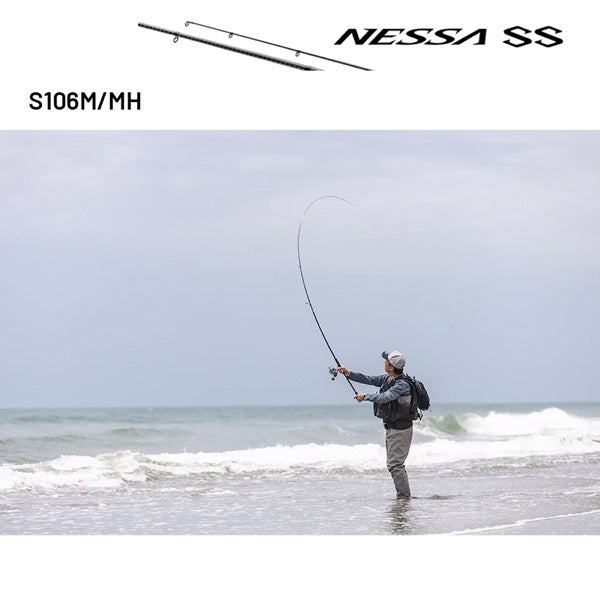 SHIMANO 24 NESSA SS S106M/MH (3 pieces, Spinning)