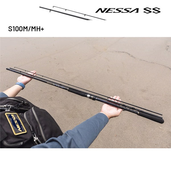 SHIMANO 24 NESSA SS S100M/MH+ (3 pieces, Spinning) fishing rod — photo 3