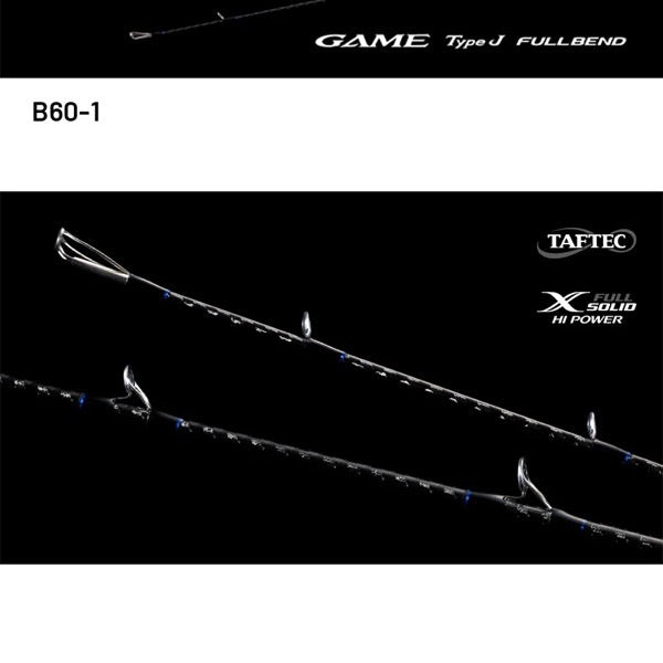 SHIMANO 24 GAME TYPE J FULLBEND B60-1 (1 pce + Grip Joint, Casting)