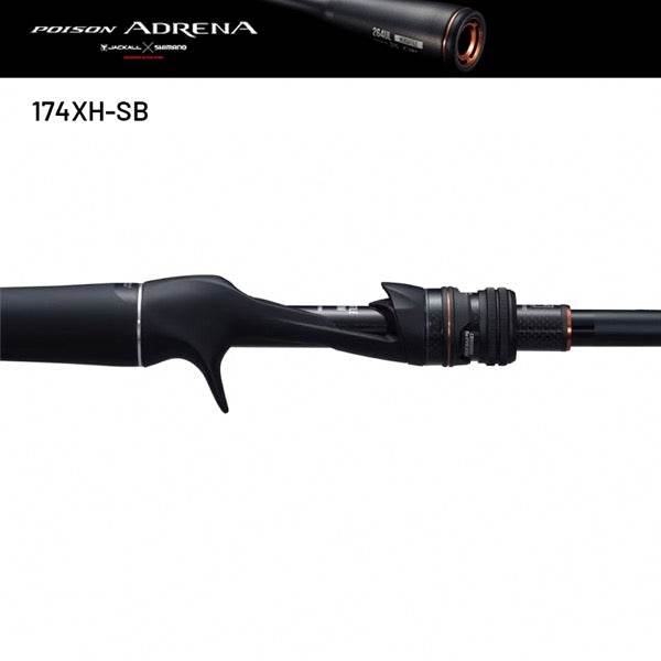 SHIMANO 24 POISON ADRENA 174XH-SB (1 pce-Grip Joint, Casting) - Britannic Trade