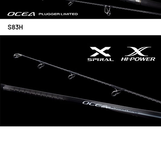SHIMANO 25 OCEA PLUGGER LIMITED S83H (1 pce-Grip Joint, Spinning) fishing rod — photo 2