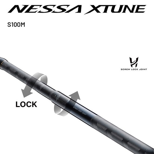 SHIMANO 25 NESSA XTUNE S100M Spinning fishing rod — photo 2
