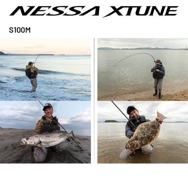 SHIMANO 25 NESSA XTUNE S100M Spinning