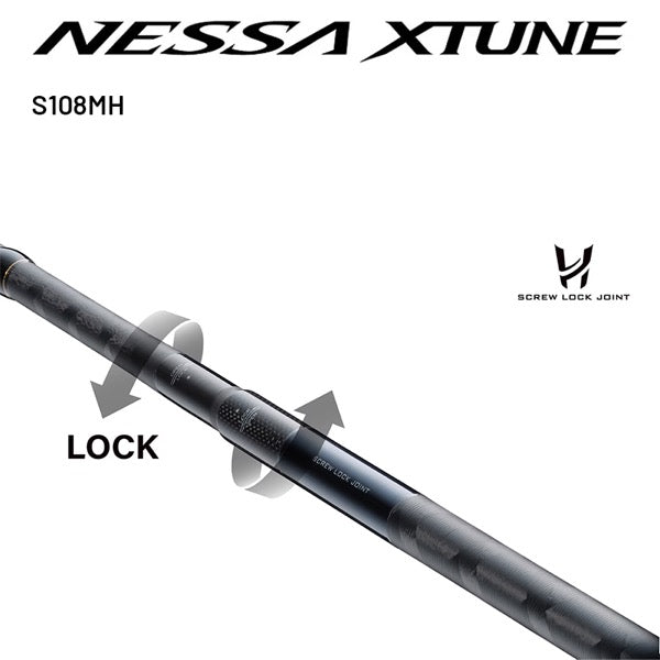 SHIMANO 25 NESSA XTUNE S108MH Spinning fishing rod — photo 2