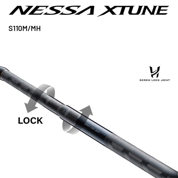 SHIMANO 25 NESSA XTUNE S110M/MH Spinning